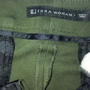 Zara Pants - Zara woman forest green dress pants Zara Pants - Zara woman forest green dress pants